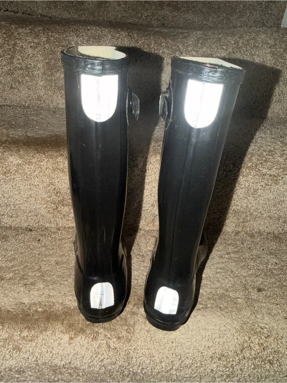 Hunter Kids Black Rain Boots